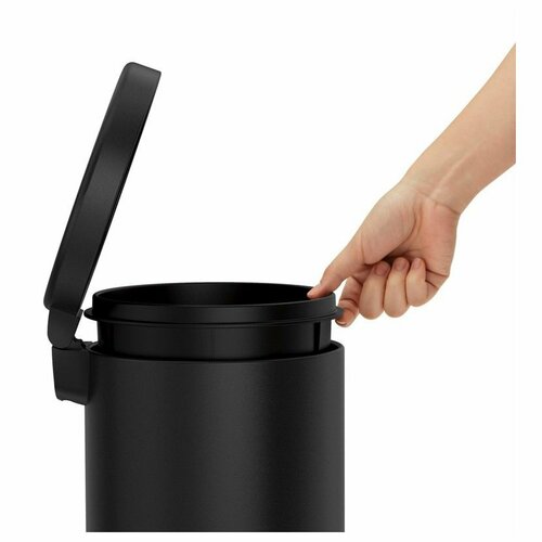 Simplehuman Kulatý pedálový koš 4,5 l, černá