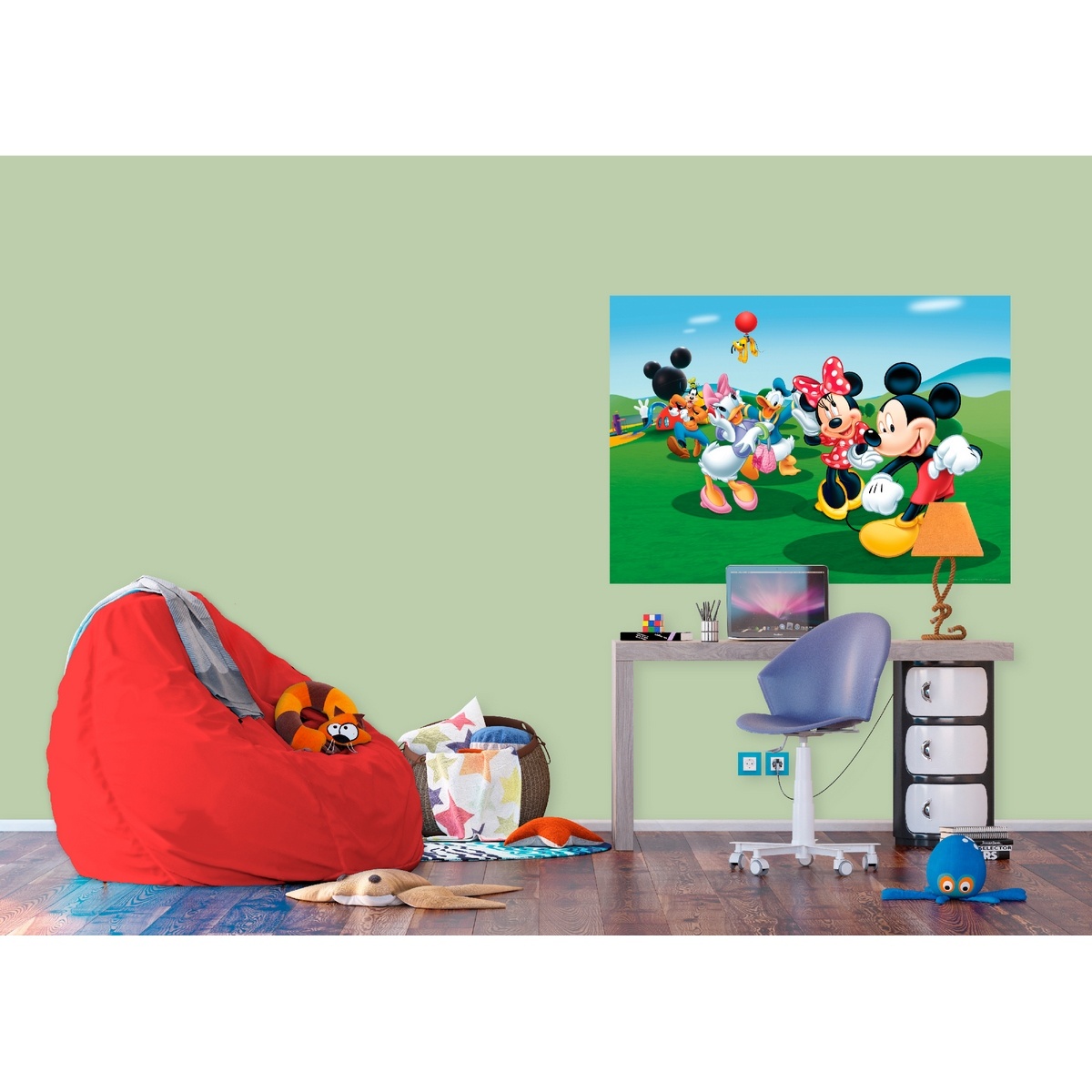 Dětská fototapeta Mickey Mouse, 156 x 112 cm