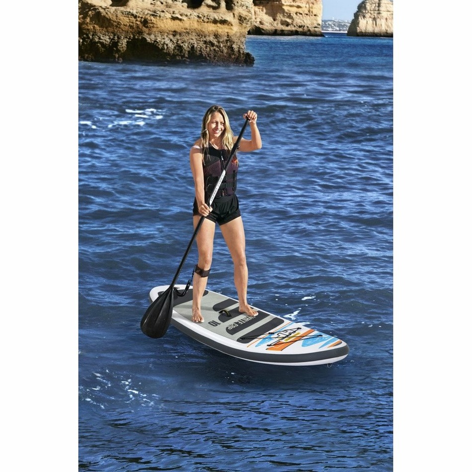 Bestway Paddle Board White Cap Set, 305 x 84 x 12 cm