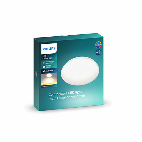 svítidlo Philips Moire 6W 600lm 2700K 22.5cm, bílé