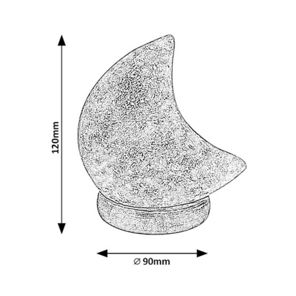 Rabalux 3696 solná dekorativní lampa