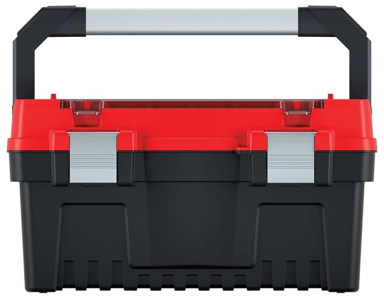 Prosperplast Kufr na nářadí TEVOX II černo-červený, varianta 59,4 cm
