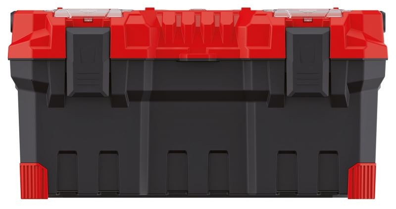 Prosperplast Kufr na nářadí TITANIO černo-červený, varianta 75,2 cm