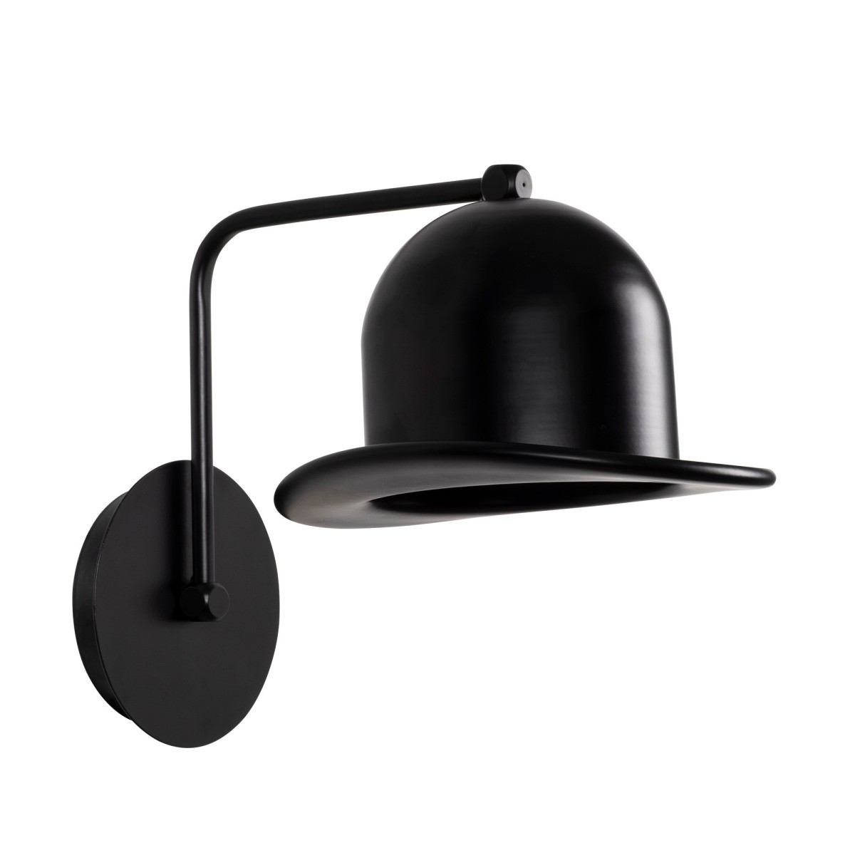 Opviq Nástěnná lampa Sivani Hat černá