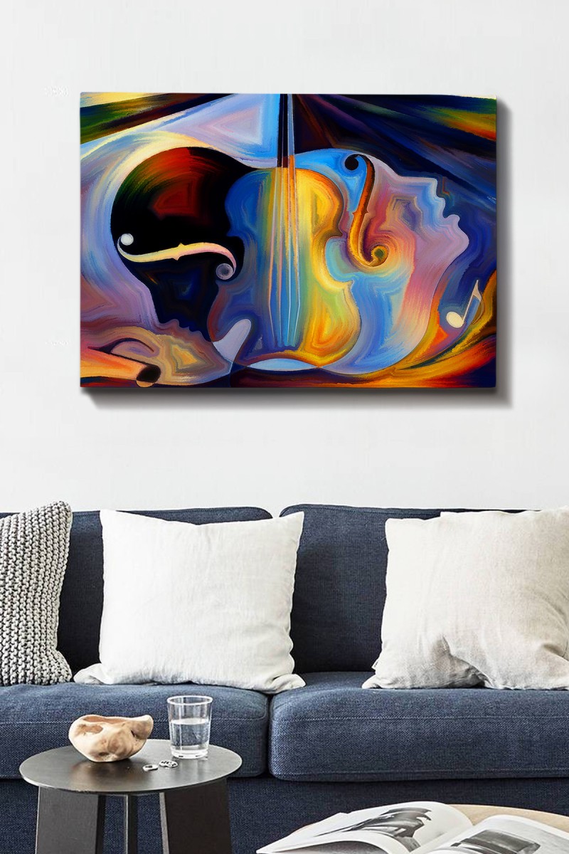 Wallity Obraz ABSTRACT MUSIC 70 x 100 cm