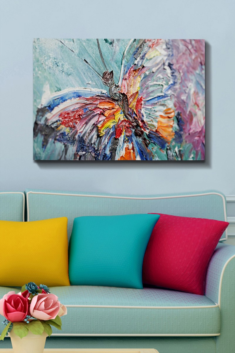 Wallity Obraz BUTTERFLY 70 x 100 cm