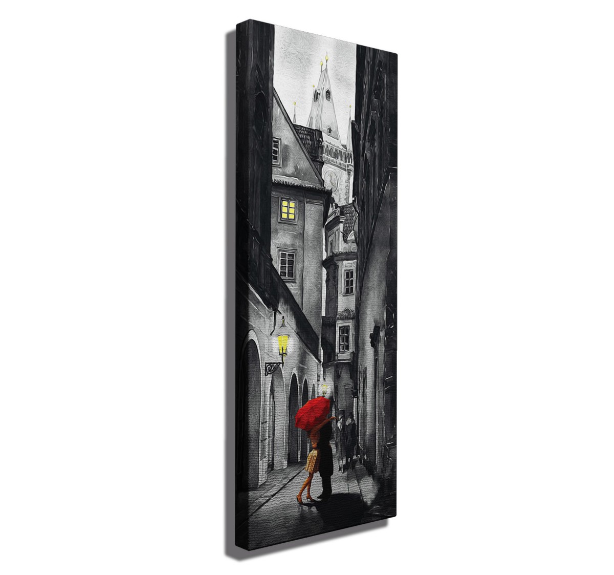 Wallity Obraz na plátně Big city kiss PC081 30x80 cm