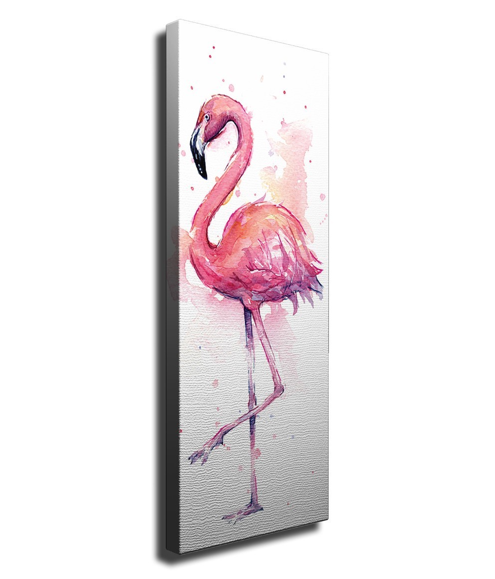 Wallity Obraz na plátně Flamingo PC117 30x80 cm