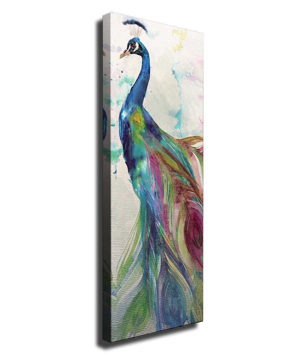 Wallity Obraz na plátně Peacock PC118 30x80 cm