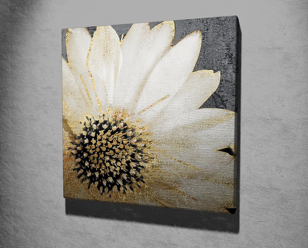 Wallity Obraz na plátně Whispering flower KC165 45x45 cm