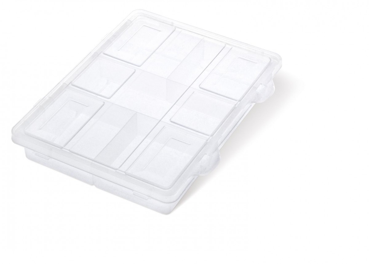 Prosperplast Organizér KINEX 20 x 16 x 3,5 cm čirý