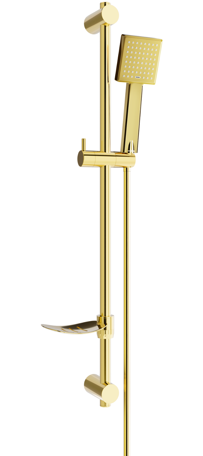 Posuvný sprchový set MEXEN DF45 zlatý