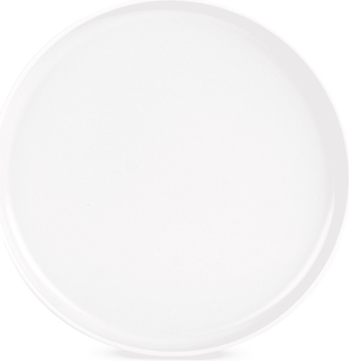 Konsimo Jídelní sada talířů pro 6 osob VICTO 18 ks bílá