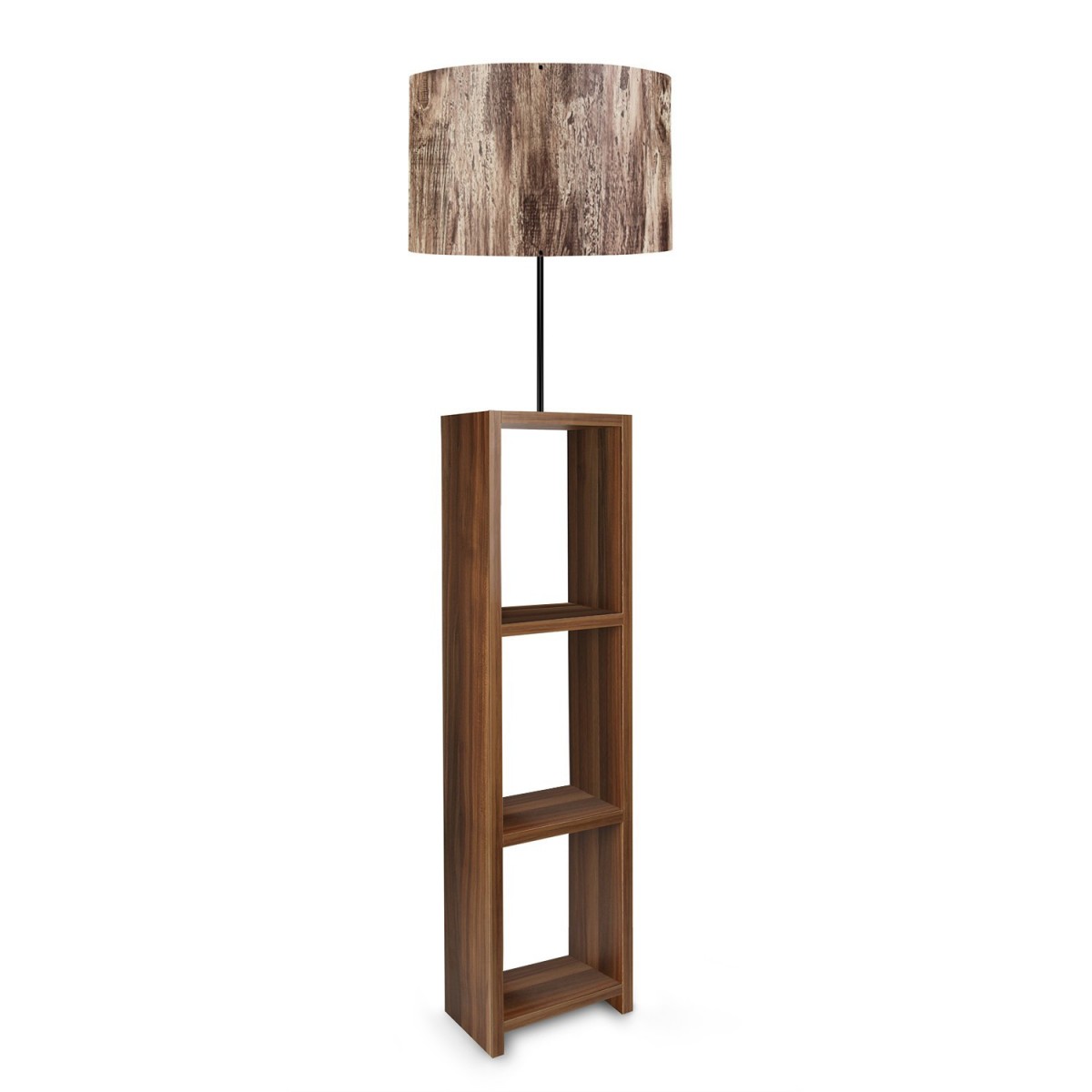 Opviq Stojací lampa AYD 140 cm hnědo-béžová