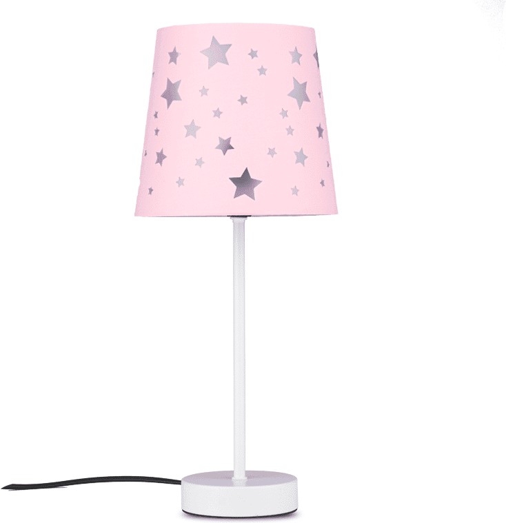 Konsimo Stolní lampa TATI růžová