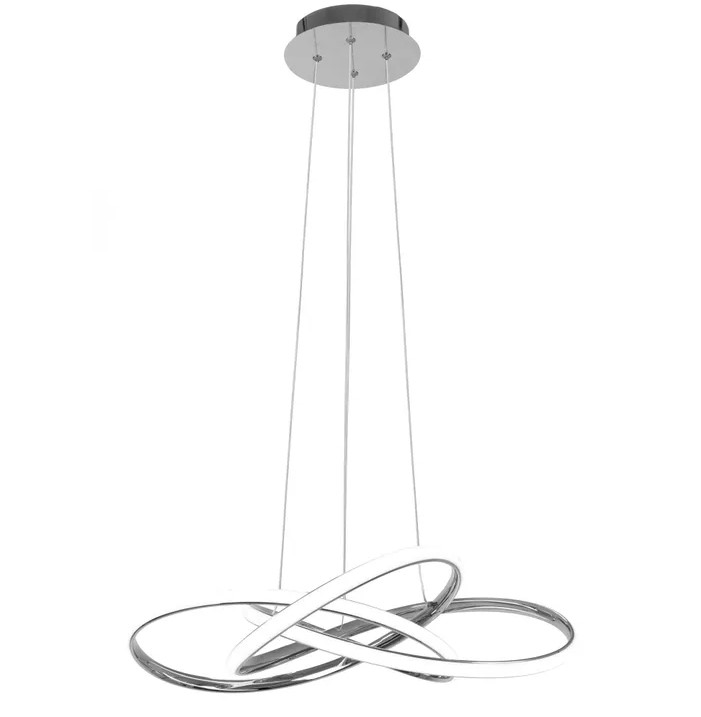 TooLight Stropní svítidlo na dálkové ovládání LED APP816-CP Node chromové