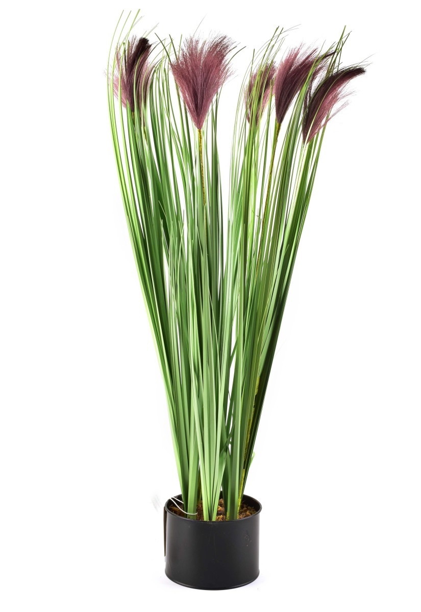 Mondex Umělé květiny GRASS 12,5x74 cm fialová/zelená