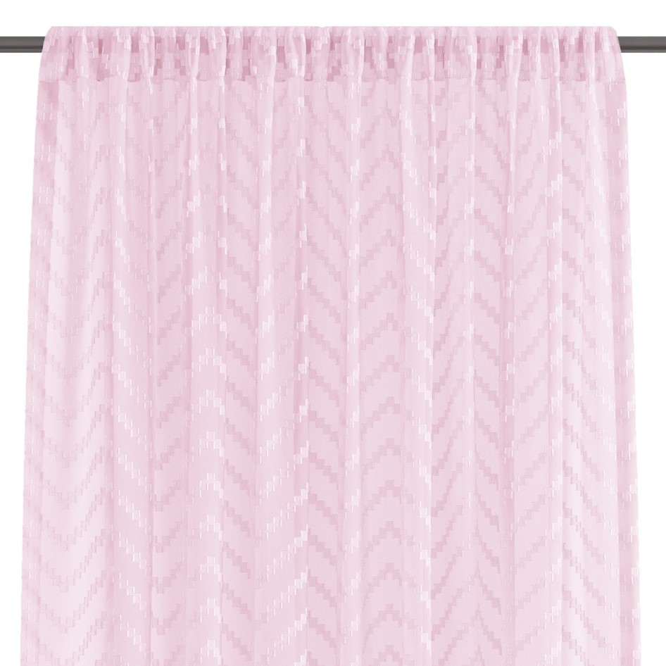 Záclona AmeliaHome Molisa III růžová, velikost 140x270