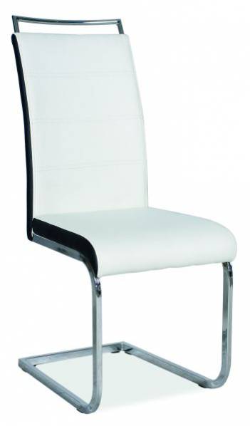 Signal Jídelní židle H-441 | ekokůže Barva: bílá/černá