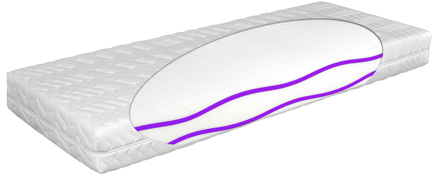 Matratex Matrace Evolattex eucalyptu Rozměr: 180 x 200 cm, Tvrdost: Tvrdost T4