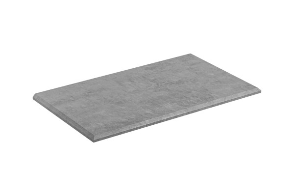 ArtCom Deska pod umyvadlo HAVANA Concrete | beton Havana: Deska pod umyvadlo Concrete 90-120 - 120 cm