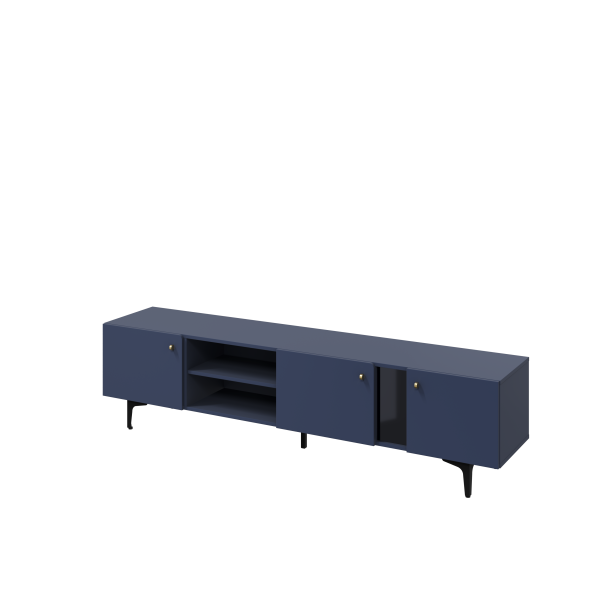 Dig-net nábytek TV stolek FARLEN 200 CS-05 | modrá