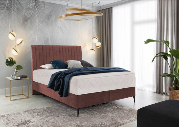 Artelta Manželská postel BLANCA Boxspring | 180 x 200 cm Barva: Lukso 24