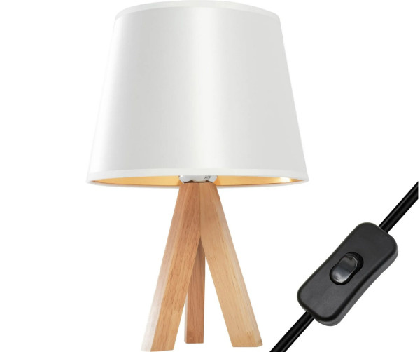 ArtPodlas Stolní lampa bílá | APP976-1T