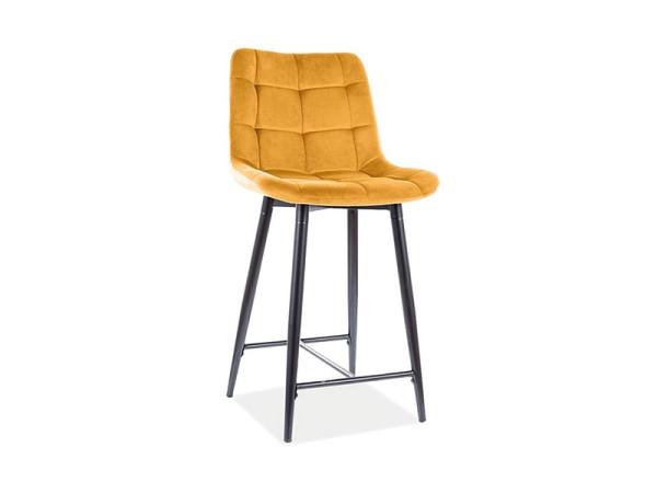 Signal Barová židle CHIC H-2 | Velvet Barva: Béžová / Bluvel 28