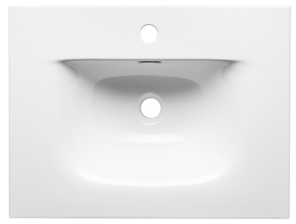 ArtCom Koupelnová skříňka s umyvadlem ADEL Black U80/1 | 80 cm