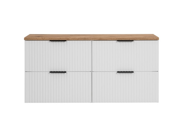 ArtCom Koupelnová skříňka s deskou ADEL White D120/1 | 120 cm