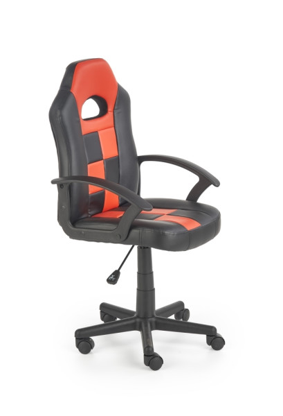 Dětská kancelářská židle WAGALLA, černo-červená