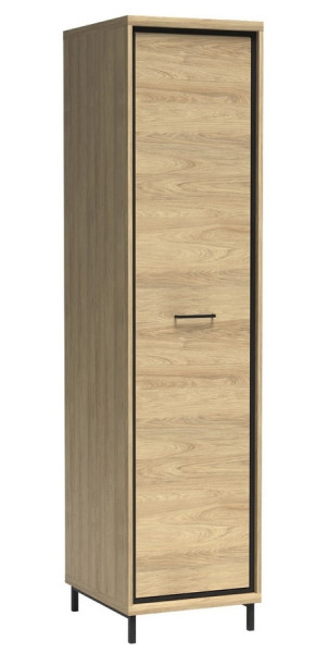 Skříň IPPOLITO 1D, dub hickory