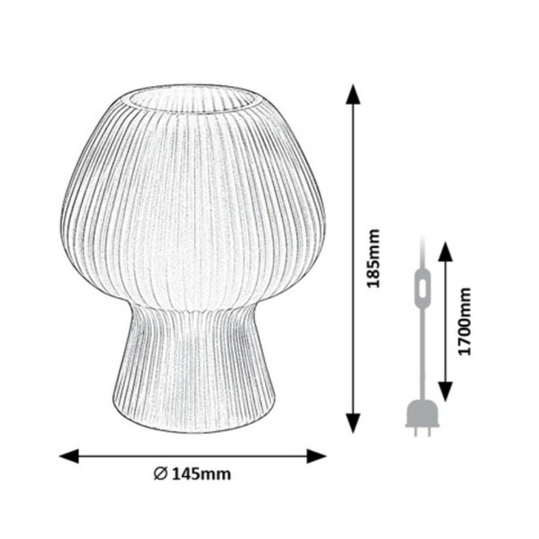 Rabalux 74024 stolní lampa Vinelle