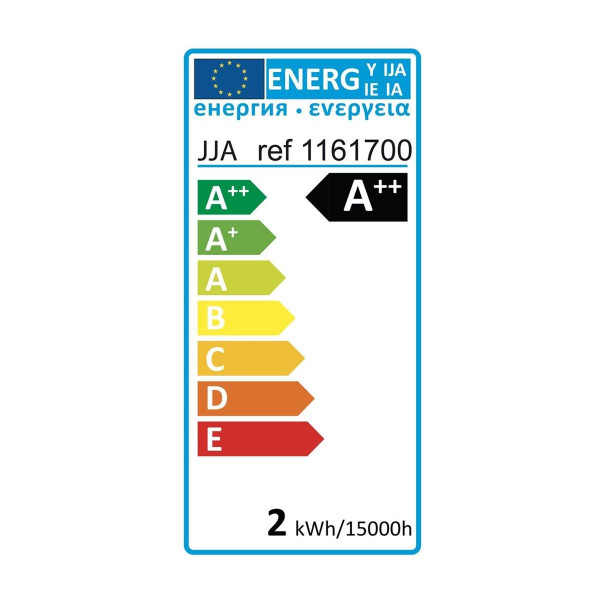 DekorStyle LED žárovka Amber Straight 2W E27