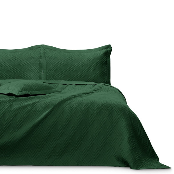 Přehoz na postel AmeliaHome Ophelia IV lahvově zelený, velikost 240x260