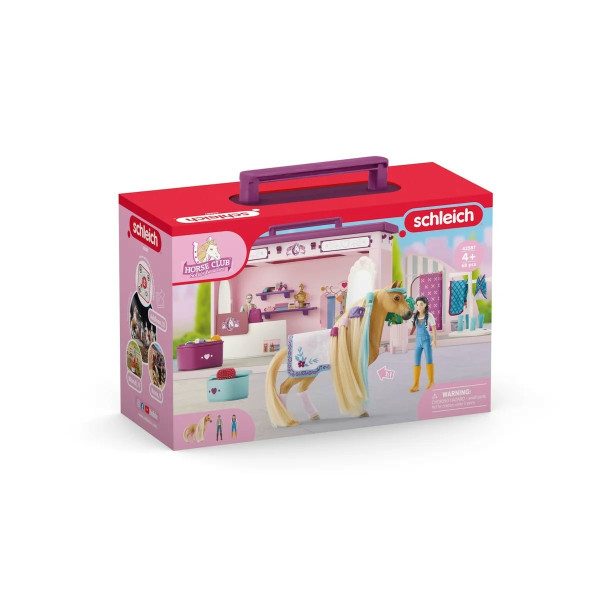 Schleich 42587 Mobilní butik pro koně, 29 x 18,6 x 11,8 cm