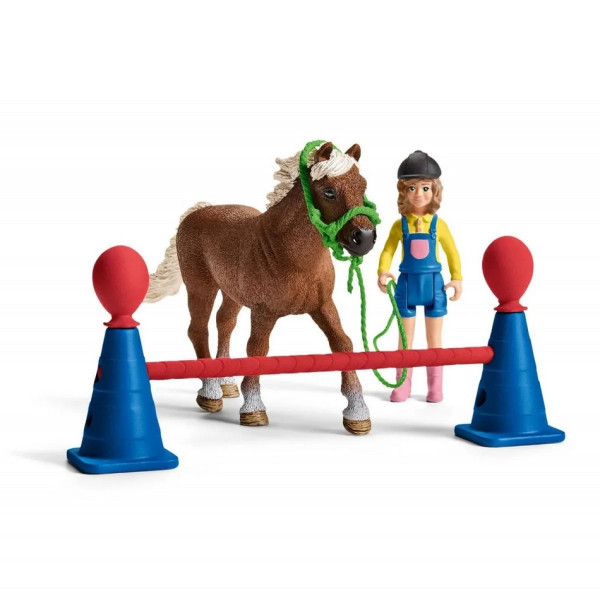 Schleich 42481 Trénink v agility pro poníky