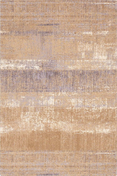 Hnědý vlněný koberec 100x180 cm Layers – Agnella