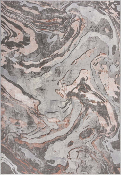 Šedo-béžový koberec 80x150 cm Marbled – Flair Rugs