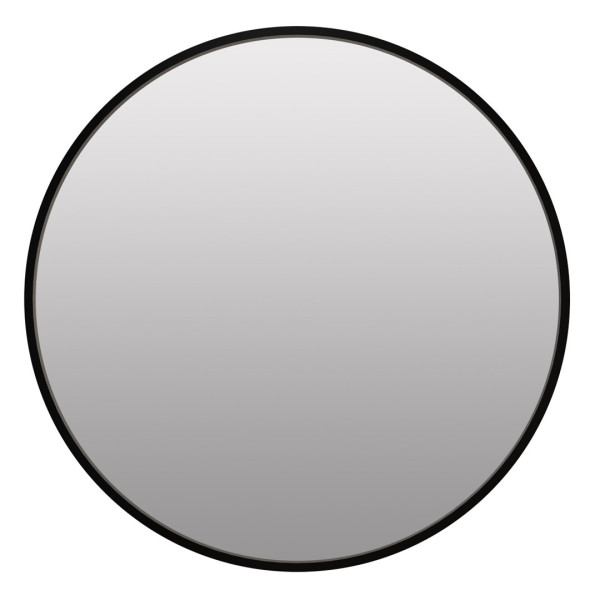 HOMEDE Nástěnné zrcadlo TELA černé, velikost d60