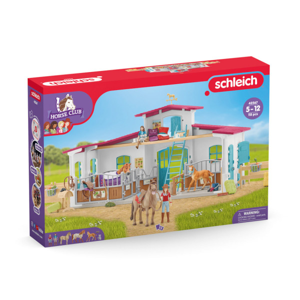 Schleich 42567 Stáj s příslušenstvím u jezera, new