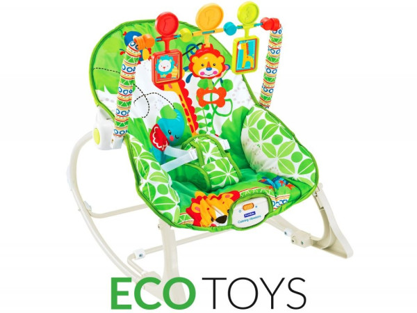 ECOTOYS Dětské vibrační lehátko Eco Toys