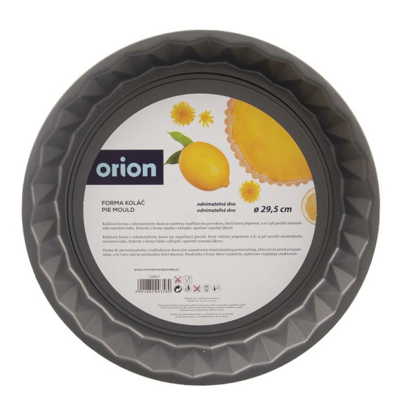 Orion Forma kov/nepř. pov. KOLÁČ GREY pr. 29,5 cm