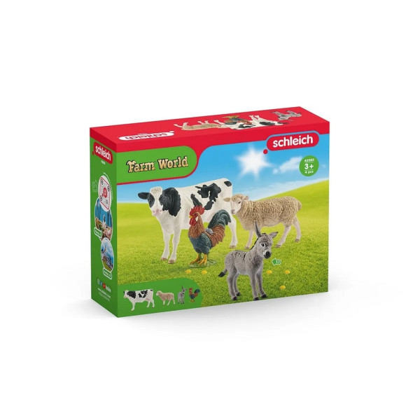 Schleich 42385 Domácí zvířata, 4 ks