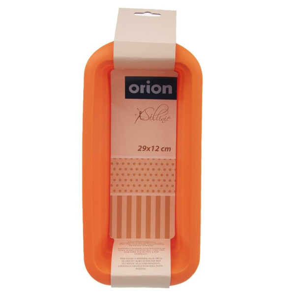 Orion Forma silikon CHLÉB 29x12 cm ORANŽOVÁ