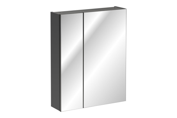 Comad Zrcadlová koupelnová skříňka Monako šedá