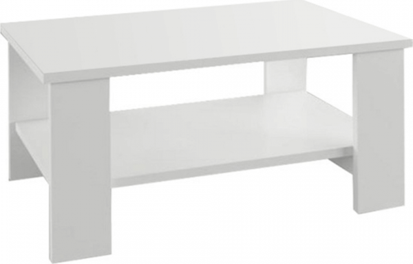 Tempo Kondela Konferenční stolek BERNARDO - bílá + kupón KONDELA10 na okamžitou slevu 3% (kupón uplatníte v košíku)