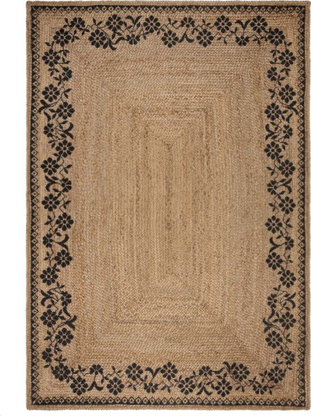 Jutový koberec v přírodní barvě 80x150 cm Maisie – Flair Rugs