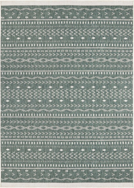 NORTHRUGS - Hanse Home koberce Kusový koberec Twin Supreme 103440 Kuba green creme 80x350 cm